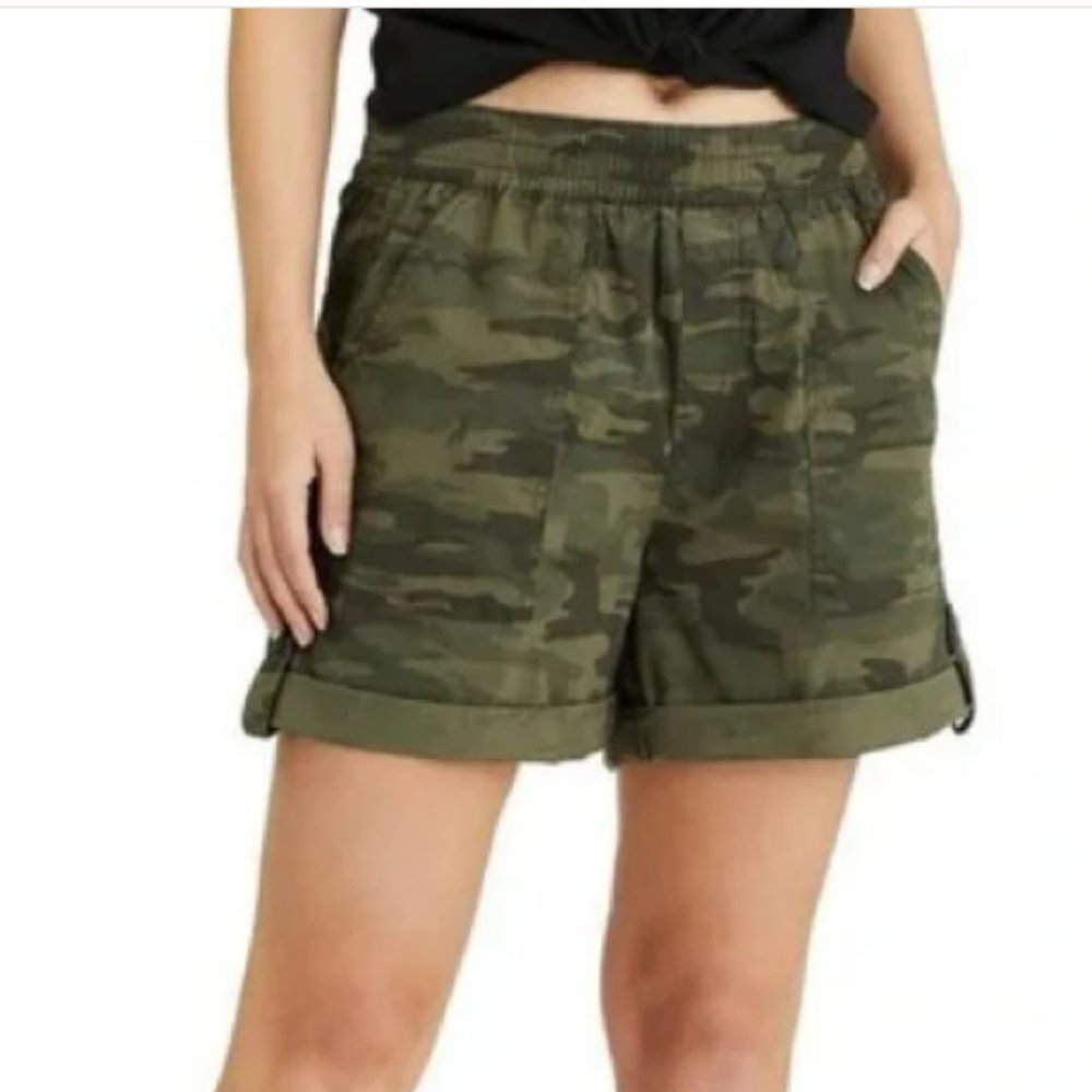 NWT, Sanctuary, Trailblazer Camo Print Shorts, Various Sizes